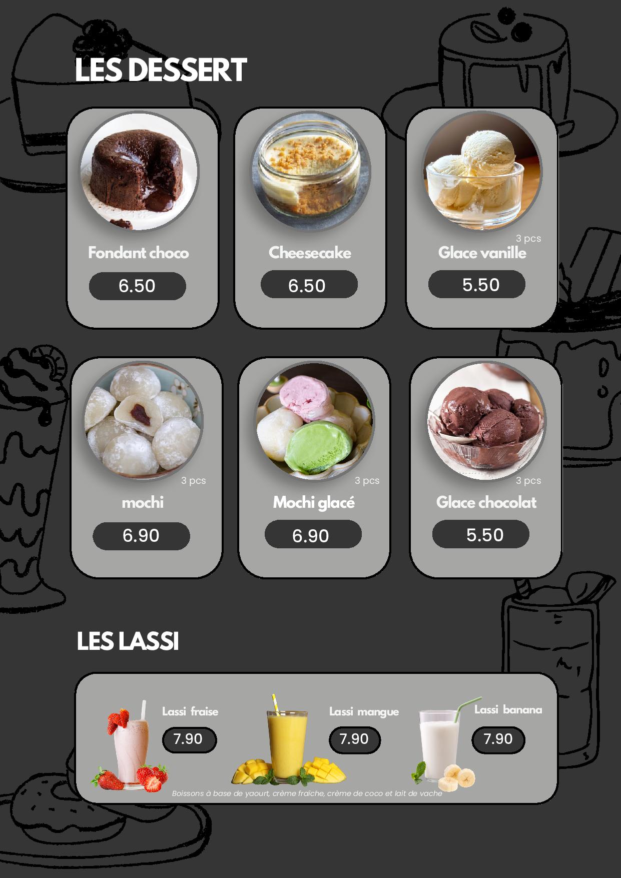 Menu Page 6